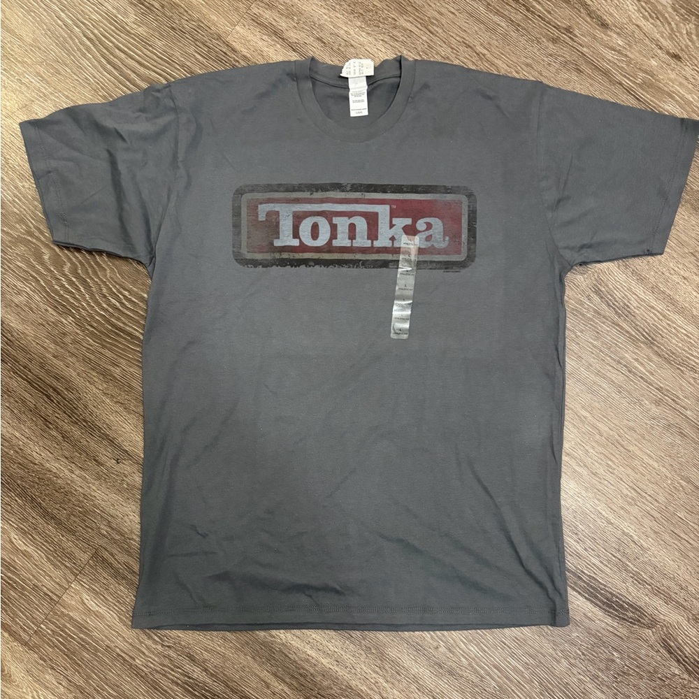 Vintage Hasbro Tonka Charcoal Short Sleeve Tee